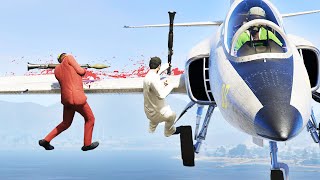 HIT PEOPLE AT 1500MPH! (GTA 5 Funny Moments)