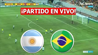 ARGENTINA vs BRASIL EN VIVO 🔴 PARTIDAZO EL CLASICO EN VIVO PREOLIMPICO SUB 23 ⚽️