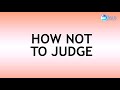 2022-11-11 How Not to Judge - Ed Lapiz