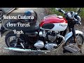 Triumph Bonneville - Winter Upgrades #6 - Motone Customs Aero Parcel Rack