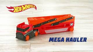 Hot Wheels Mega Hauler Toy Car Transporter -  Smyths Toys