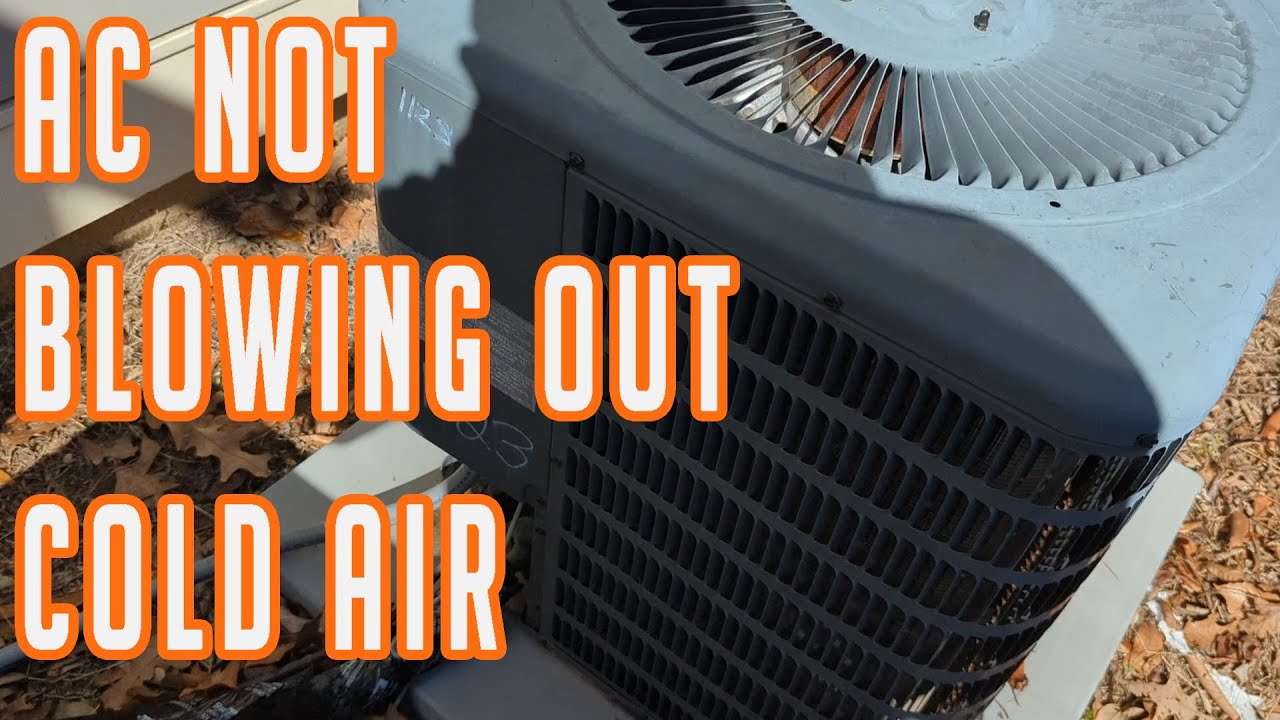 AC Not Blowing Out Cold Air - YouTube