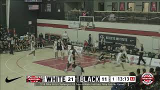 15 year-old Zach Edey owns 1st Rd NBA draft pick Josh Primo at the 2018 BioSteel All-Canadian game