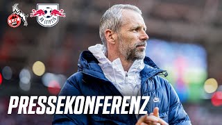 Pressekonferenz vor 1. FC Köln - RB Leipzig | Bundesliga
