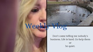 Weekly Vlog December 30. New Years Eve, NYD Heartbreak, So Much Tragedy. 💔 Kitchen Organization