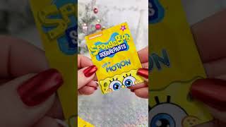 Spongebob for the holidays #spongebob #shortsmaschallenge #mini #nickelodeon #asmr #unboxing