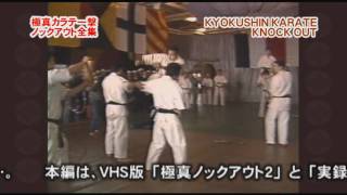 極真カラテ一撃ノックアウト全集　KYOKUSHIN KARATE KNOCK OUT med-957 DVD CM