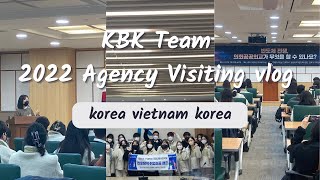 [KVK 팀] ✨✨2022 Agency Visiting Vlog👩👧👩