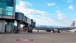 First direct international flight lands in Beijing