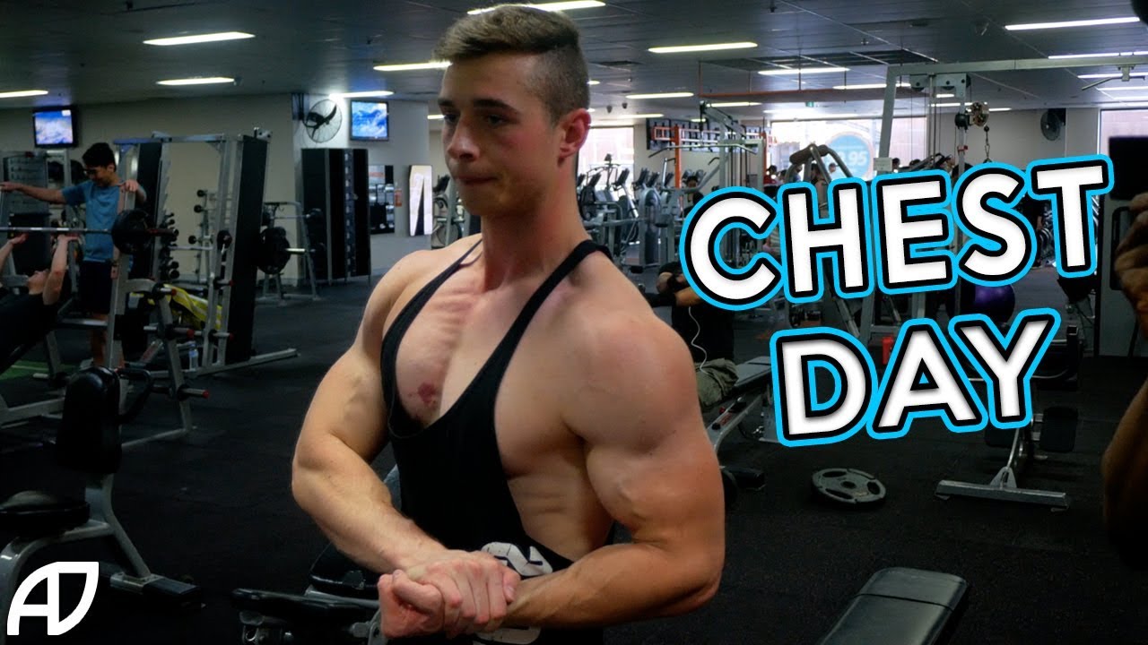 INSANE CHEST WORKOUT | CHEST DAY W/ Aleks Dayum & Sky-B - YouTube