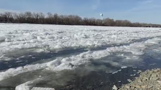 Ice on Delaware causing headache at Trenton Water Works