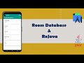 Room Database & RxJava (insert-update-delete) - Android Studio/JAVA