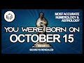 Born on October 15 | Numerology and Astrology Analysis