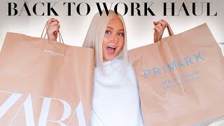 ZARA AND PRIMARK TRY ON HAUL AUGUST 2021 | BACK TO WORK HAUL