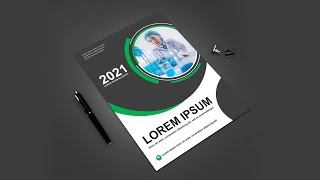 How to Create Cover Design in Microsoft Word   l   Free Template