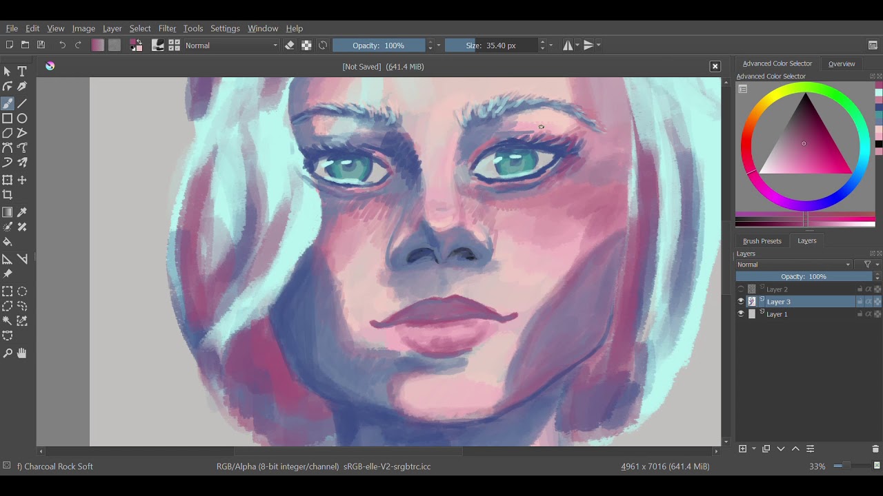 Digital Speedpaint 3 Youtube