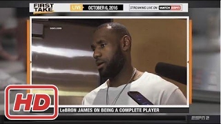 ESPN First Take - Today Full Show (T.I. Interview, Kevin Durant & LeBron James)2017