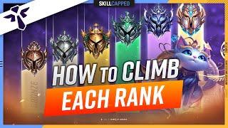 How to CLIMB EACH RANK & ESCAPE YOUR ELO as Support