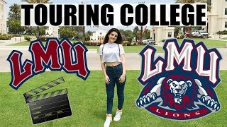 TOURING LOYOLA MARYMOUNT UNIVERSITY! (LMU)