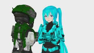 mmd you messed with a wrong spartan