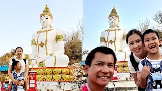 น้องบีม | นมัสการหลวงพ่อทันใจ เที่ยวกาญจนบุรี วัดถ้ำแก้วกาญจนาภิเษก