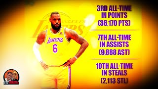 LeBron Is Top-10 All-Time In Pts, Ast, And Stl | Critics Now Say Stats Are Meaningless 😂