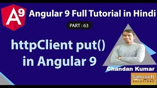 httpClient put in Angular 9 : Angular 9 Full Tutorial in Hindi