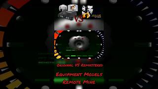 Goldeneye Equipment Models-Remote Mine #Nintendo #VideoGames