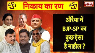 निकाय की जंग- औरैया में BJP-SP का कुछ ऐसा है माहौल, जनता इस मुद्दे पर करेगी वोट....