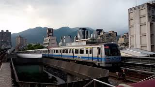 臺北捷運C381型電聯車(507/508)駛離奇岩站 | 2020.9.18 | Taipei MRT | 粘粘的鐵道攝影