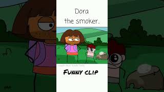 Dora the explorer 😂 #short #notyourtype #angryprash #rgbucketlist #kirtichow#animation