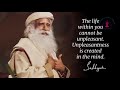 🔴 Sadhguru on unpleasant mind | sadhguru  stress and anger #sadhguru #shorts #whatsappstatus