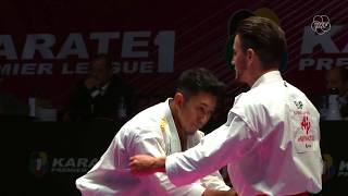 Karate1 Moscow 2019 - Male Kata GOLD medal - Damian Quintero vs. Ryo Kiyuna