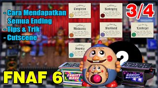 Cara Mendapatkan Semua Ending Freddy Fazbear Pizzeria Simulator/FNAF 6 - Tutorial FFPS #3