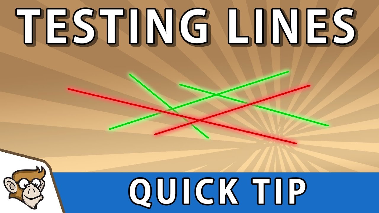 Quick Tip: Draw Line Gizmos For Testing (Unity Tutorial) - YouTube