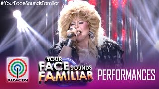 Your Face Sounds Familiar: Karla Estrada as Bonnie Tyler - "Total Eclipse Of The Heart"