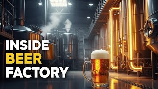 How Beer Budweiser Is Made In Factory | Beer Budweiser Factory Process