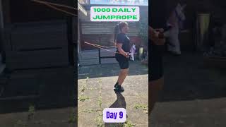Jump Rope for Transformation journey, DAY 9 #shorts