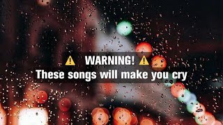 its raining but you´re listening to sad songs and crying in the car. - a playlist (mix rain)