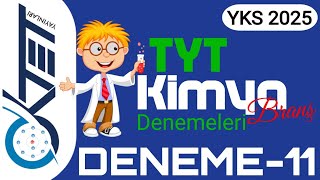 Kimya TYT Branş Deneme Çözümü-11 (Oktet Yayınları) (Basit Anlatım)