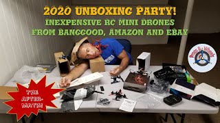 2020 Unboxing Party! Inexpensive RC Mini Drones from Banggood, Amazon and eBay