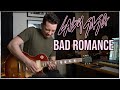 BAD ROMANCE - Lady Gaga | Sebastian Lindqvist Guitar Cover (ROCK VERSION)