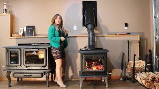 JA Roby Sirius Wood Stove - Cooking