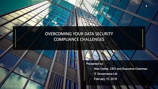 Webinar: How to overcome your data security compliance challenges