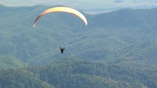 Sunny September day on the Mount Ignis top, near Baia Mare, Maramures County, Romania