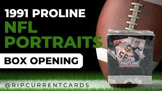 Leroy Hoard AUTOGRAPH - 32 Year Old Football Proline Portraits Box Opening