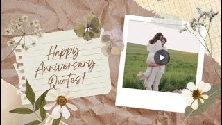 One Year Anniversary Quotes | Happy Anniversary Quotes