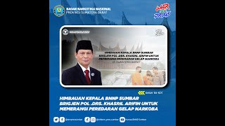 HIMBAUAN KEPALA BNNP SUMBAR