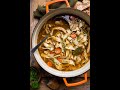 Vegan Chicken Noodle Soup #Shorts