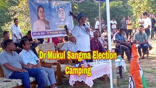 Dr Mukul Sangma Election Camping Badupara  polling,o (Gambegre By Election)